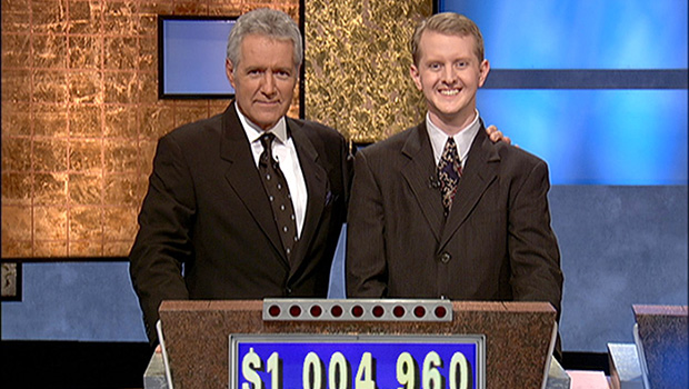 Ken Jennings Alex Trebek