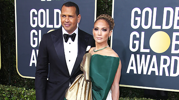 Jennifer Lopez & Alex Rodriguez at 2020 Golden Globes