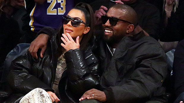 Kim Kardashian Watches Tristan Thompson While Courtside At Lakers Game ...