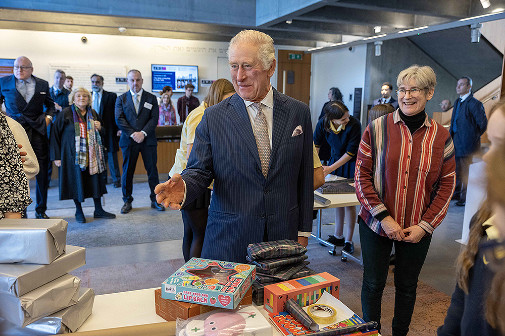 King Charles III visits JW3 Jewish Community Centre, London, UK - 16 Dec 2022