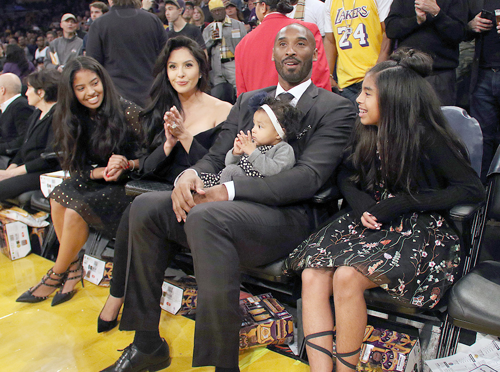 Kobe Bryant family photo