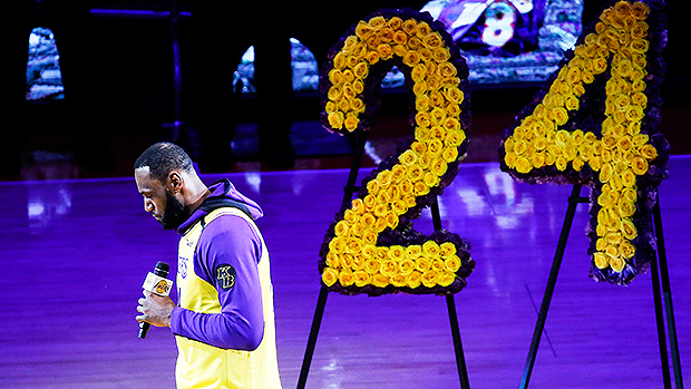 Lakers' LeBron James remembers 'helluva night' with Kobe Bryant at