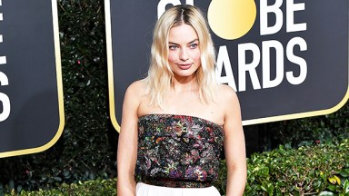 margot robbie golden globes 2020