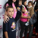 'Octomom' Nadya Suleman takes her children out to design her own milkshake, West Hollywood, Los Angeles, America  - 10 Nov 2010