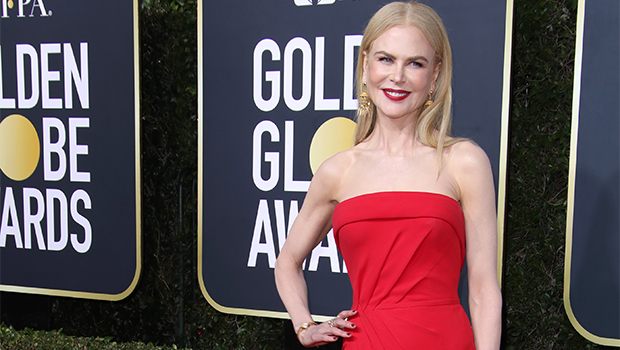 Nicole Kidman Slays In Fiery Red Dress At Golden Globes 2020 Hollywood Life Nicole Kidman Slays In Fiery Red Dress At Golden Globes 2020 Hollywood Life