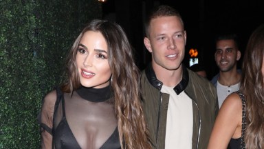 Olivia Culpo Comforts BF Christian McCaffrey While He’s Sick In Bed ...