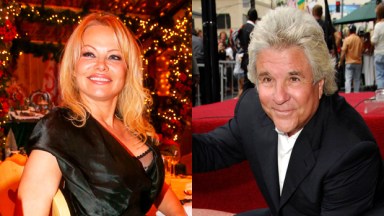 Pamela Anderson and Jon Peters