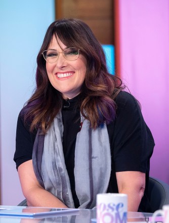 Editorial use only Mandatory Credit: Photo by Ken McKay/ITV/Shutterstock (10458657g) Ricki Lake 'Loose Women' TV show, London, UK - 28 Oct 2019 WELCOME RICKI LAKE  Chat show legend Ricki Lake joins us today as a guest panellist, after becoming the first contestant to leave ‘The X Factor: Celebrity’ on Saturday night.
