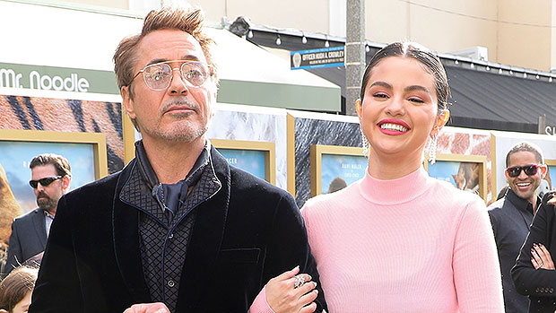 Selena Gomez Robert Downey Jr.