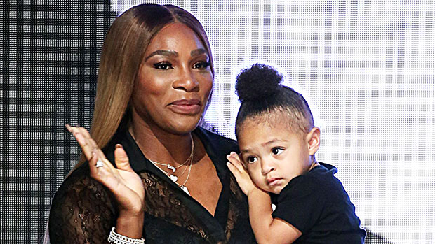 Serena Williams Daughter Olympia Twin In White Beach Cover Ups Pic Hollywood Life