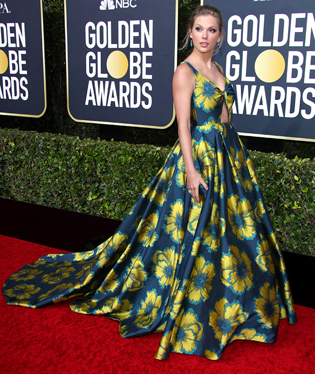 taylor swift dress golden globes