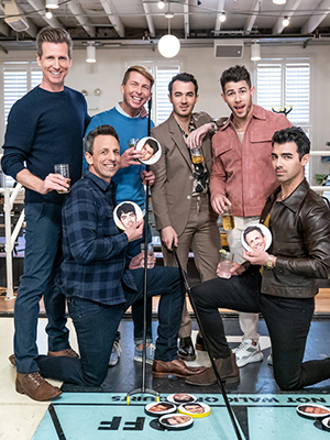The Jonas Brothers Day Drinking With Seth Meyers