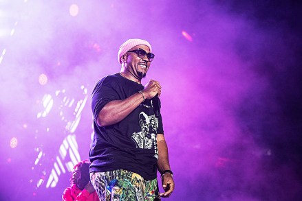 Timbaland performs at the 2019 Essence Festival at the Mercedes-Benz Superdome, in New Orleans
2019 Essence Festival - Day 3, New Orleans, USA - 07 Jul 2019