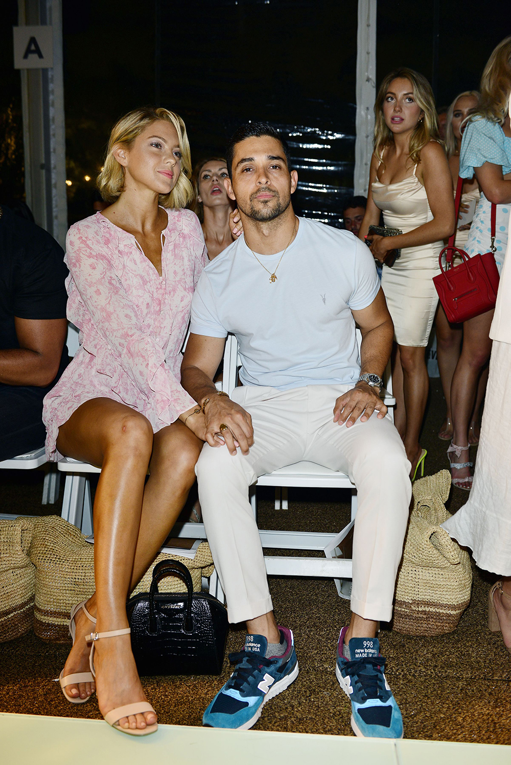 Wilmer Valderrama and girlfriend Amanda Pacheco
Nu Wave Swim Vitamin A Show, Front Row, Miami Swim Week, USA - 12 Jul 2019