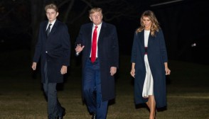 Barron Trump, Donald Trump, Melania Trump