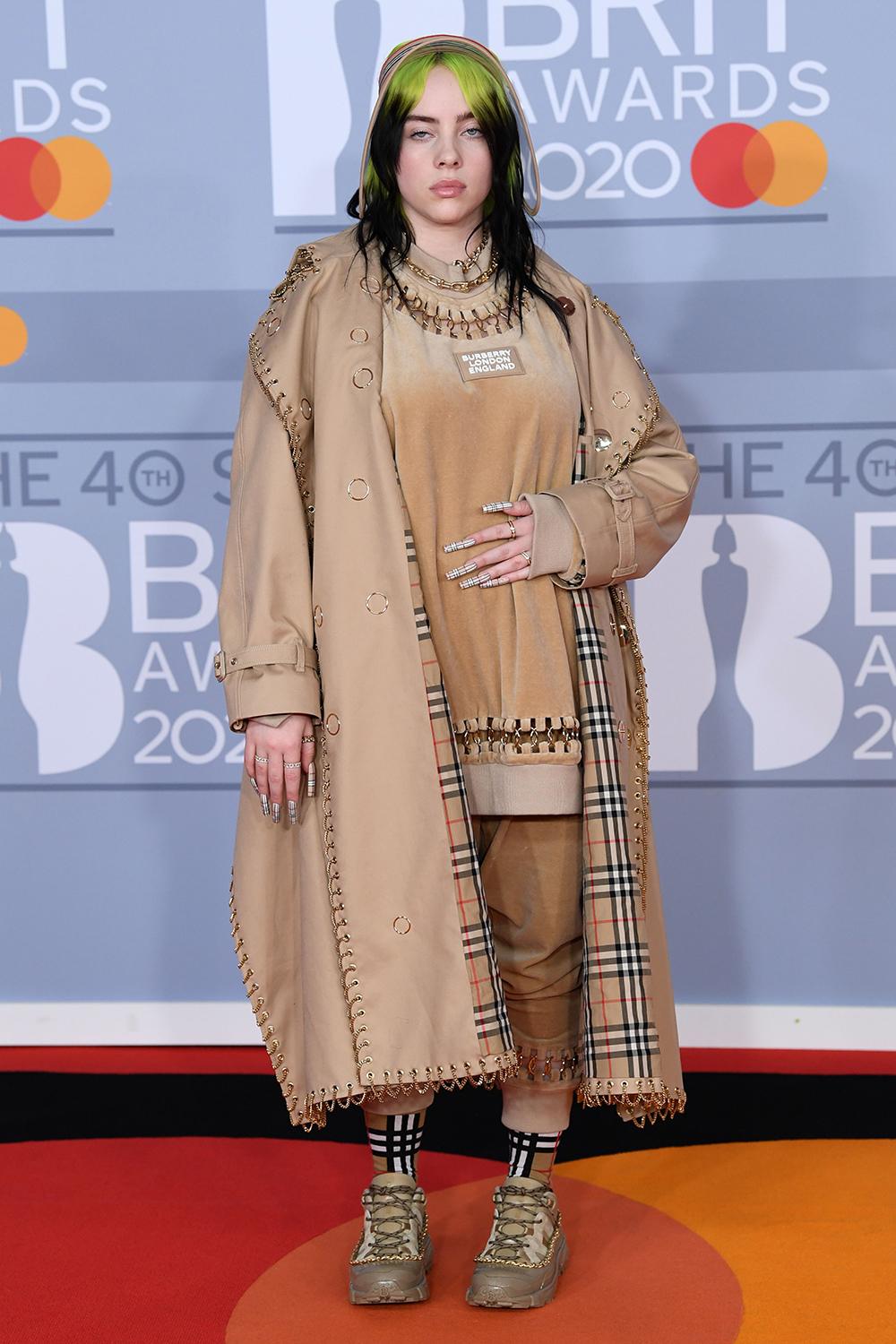 40th Brit Awards, Arrivals, The O2 Arena, London, UK - 18 Feb 2020