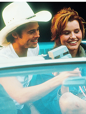 Brad Pitt & Geena Davis