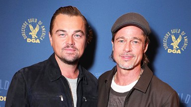 Leonardo Di Caprio and Brad Pitt