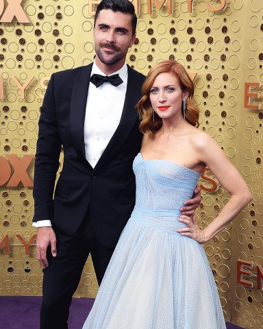 Tyler Stanaland and Brittany Snow
71st Annual Primetime Emmy Awards, Arrivals, Microsoft Theatre, Los Angeles, USA - 22 Sep 2019