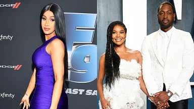 Cardi B, Gabrielle Union, Dwyane Wade