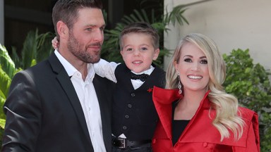 Carrie Underwood, Mike Fisher & son Isaiah