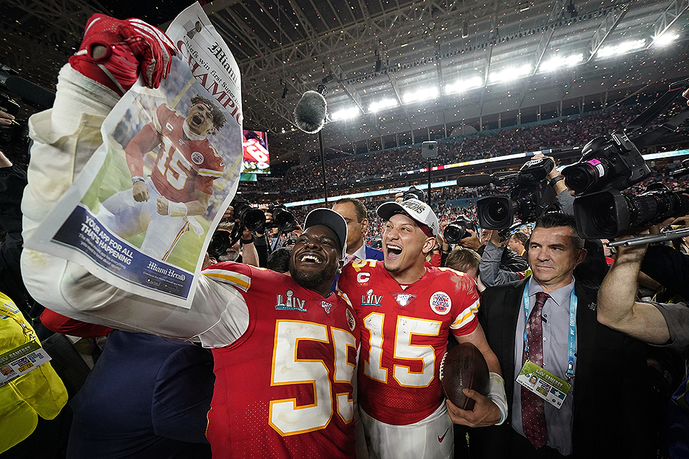 Frank Clark,Patrick Mahomes