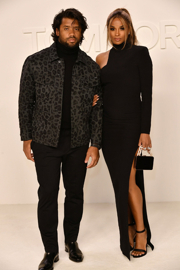 Ciara Shows Off Her Baby Bump In A Little Black Dress At NYFW – Pics ...