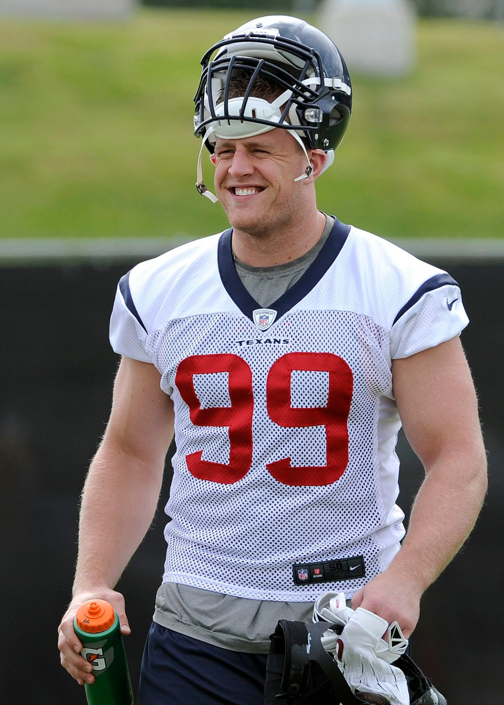 JJ watt Houston Texans' J.J. Watt takes the field during a voluntary veteran football mini-camp, in Houston
Texans Football, Houston, USA