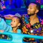 Chrissy Teigen and John Legend celebrate Daughter Luna's Birthday at Disneyland Resort, Anaheim, California, USA - 14 Apr 2022