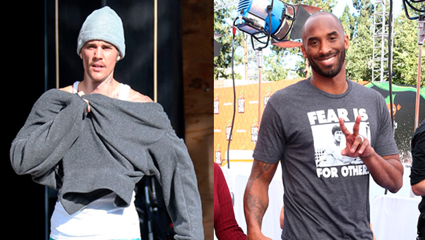 Justin Bieber pays tribute to Kobe Bryant with jersey as he and