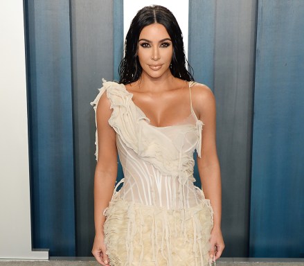 Kim Kardashian West
Vanity Fair Oscar Party, Arrivals, Los Angeles, USA - 09 Feb 2020