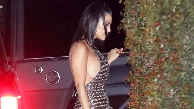 Kourtney Kardashian At Oscars After Party 2020 See Her