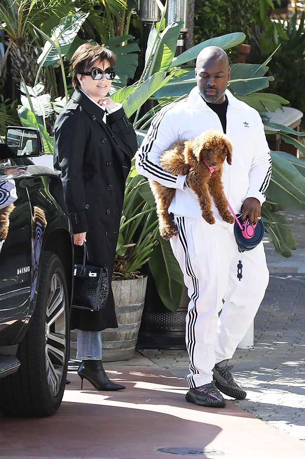 Kris Jenner & Corey Gamble Go On Lunch Date With Her Puppy — Cute Pic –  Hollywood Life