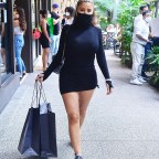 *EXCLUSIVE* Larsa Pippen looks great in a mini black dress as she goes shopping