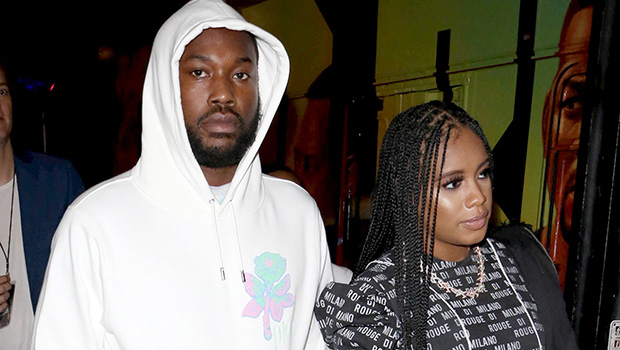Meek Mill Pregnant Girlfriend Milan Harris Are Now Ig Official Hollywood Life