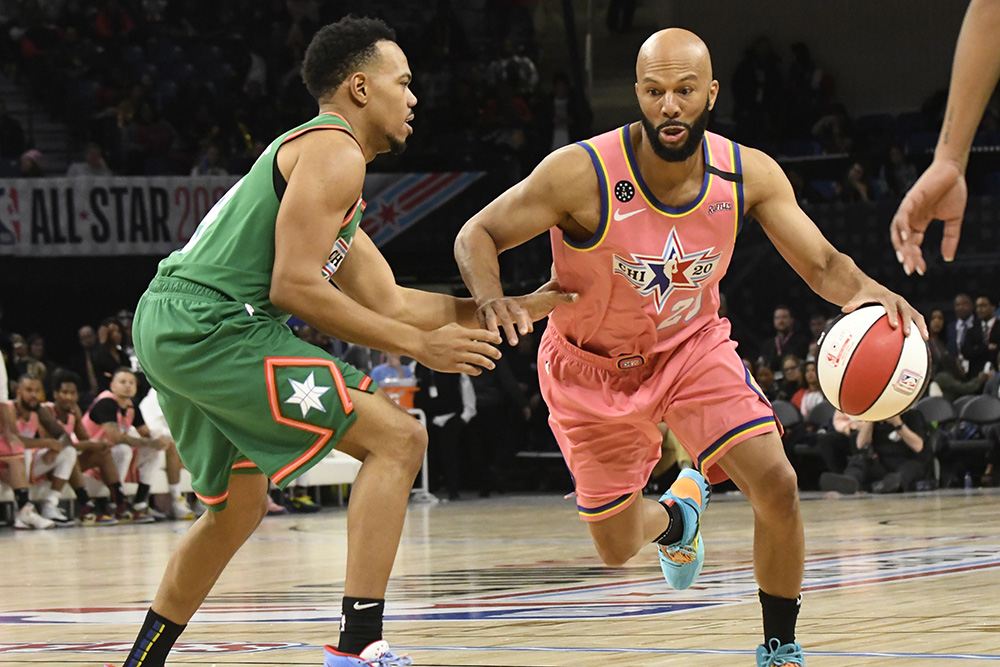 All Star Celebrity Game Basketball