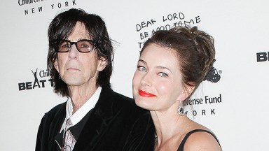 Ric Ocasek and Paulina Porizkova