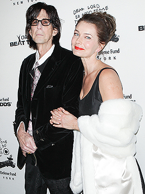 Roc Ocasek and Paulina Porizkova