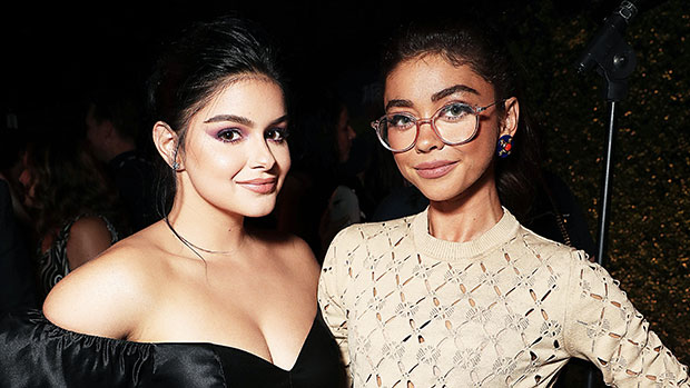 Sarah Hyland Defends Ariel Winter On Insta ‘shes Hot In Sheer Dress Hollywood Life 