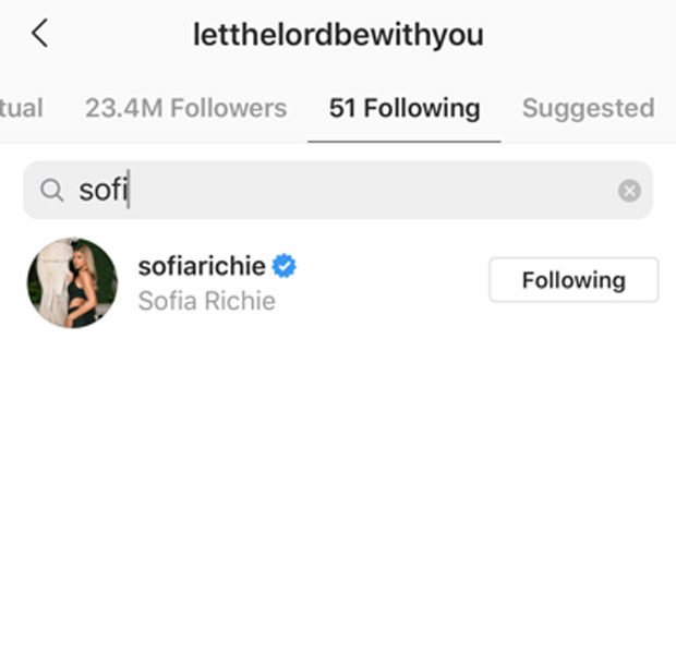 Sofia Richie, Scott Disick