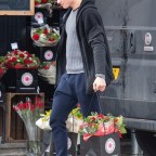 *EXCLUSIVE* Shawn Mendes lets his love for Camila Cabello be known with armfuls of flowers and gifts on Valentine's Day!