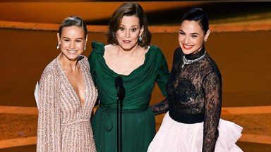 Brie Larson, Sigourney Weaver, Gal Gadot Oscars 2020