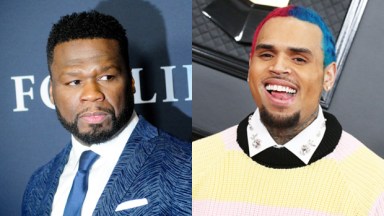 50 Cent, Chris Brown