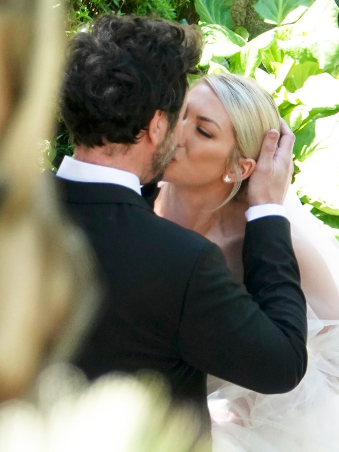 Stassi and Beau at their second wedding ceremony
