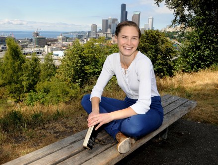 PLEASE CALL TO AGREE FEES - MINIMUM USAGE FEES APPLY
Mandatory Credit: Photo by Stuart Clarke/Shutterstock (3024886w)
Amanda Knox
Amanda Knox in Seattle, America - 04 Aug 2013
*Full interview: http://www.rexfeatures.com/nanolink/mmxs 
On September 30 a court in Italy will, for the third time, begin hearing evidence in the case against American student Amanda Knox and her Italian former boyfriend Raffaele Sollecito, both accused of the murder of British student Meredith Kercher in Perugia in November 2007. In March, Italy's supreme court ordered a re-trial for both  - this time in Florence - following the first two trials in Perugia that were marked by controversy. An appeal court in 2011 acquitted both, overturning 2009 convictions by a lower court. In an exclusive interview Knox, now aged 26, explains describes her experiences and explains why she will not be returning to face another protracted series of hearings.