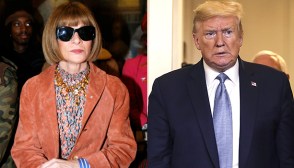 Anna Wintour Donald Trump