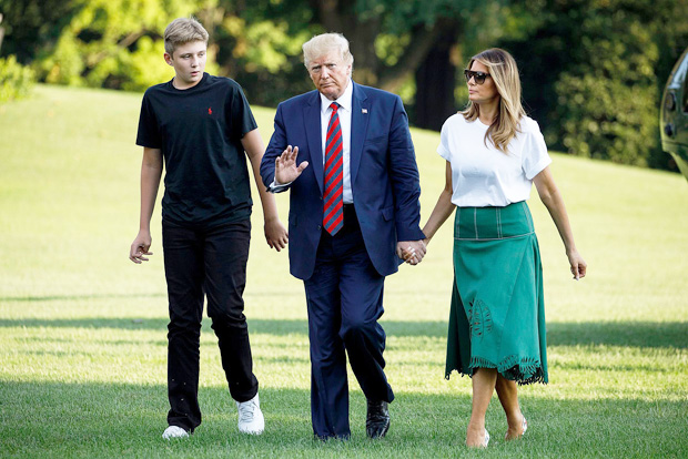 Barron Trump’s Birthday: See Transformation From Young Boy To Tall Teen ...