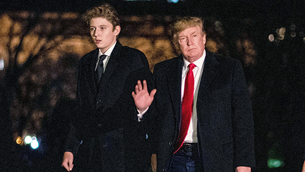 Donald Trump Told Son Barron Coronavirus Epidemic Is ‘Bad’ – Hollywood Life