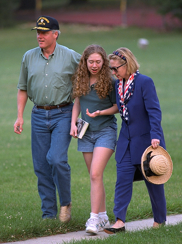 Bill Clinton, Chelsea Clinton, Hillary Clinton