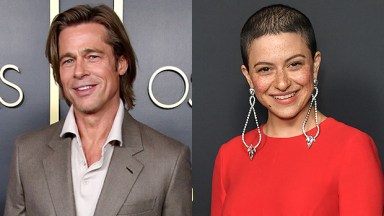 Brad Pitt & Alia Shawkat